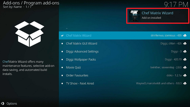Install FenFlix Kodi Build on Firestick step 22