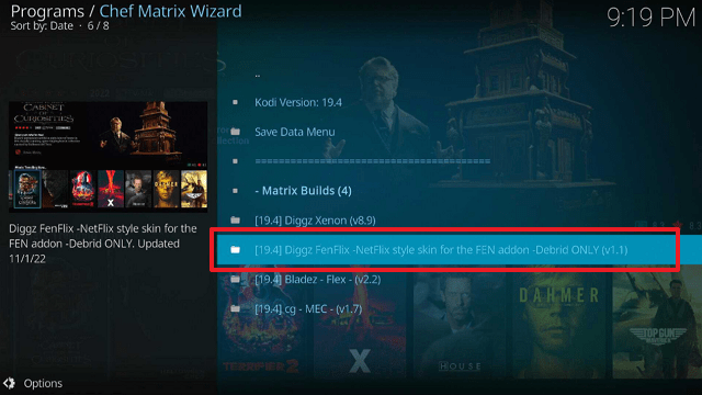 Install FenFlix Kodi Build on Firestick step 25