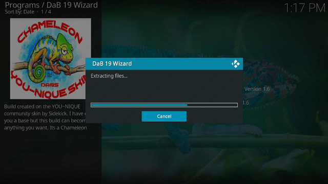 Chameleon Kodi Build