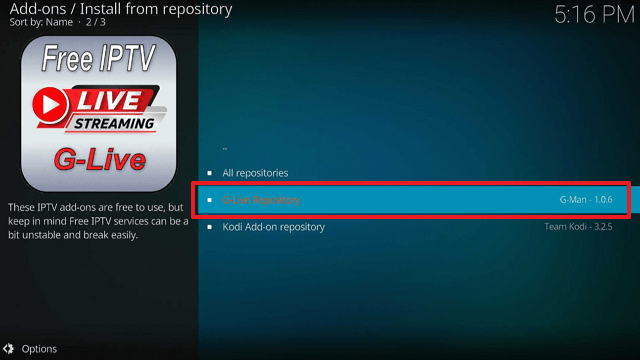 Mega IPTV Kodi Addon