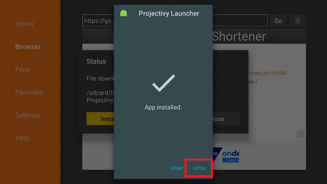 Projectivy Launcher