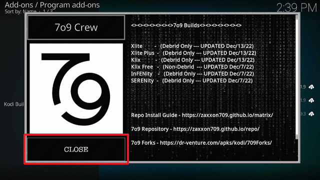 Xlite Kodi Build