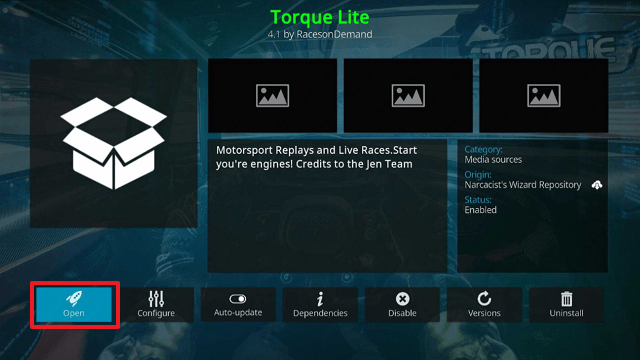 Torque Lite Kodi Addon