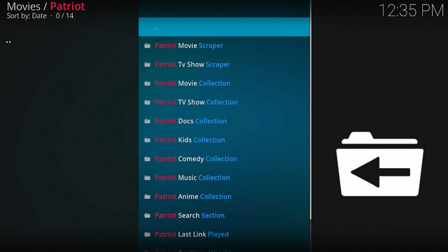 Patriot Kodi Addon
