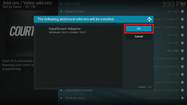 Court TV Live Kodi Addon