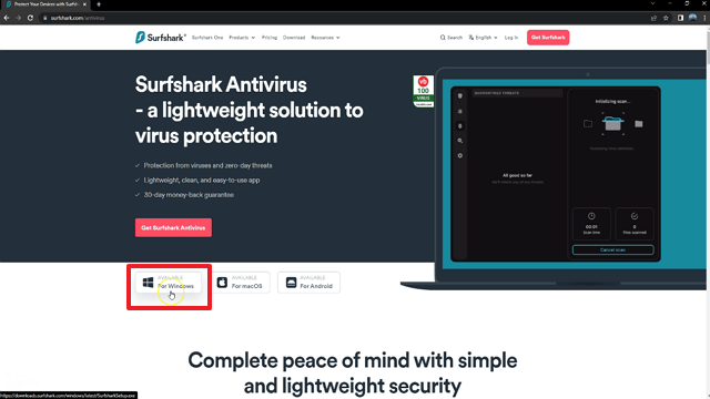 Surfshark Antivirus