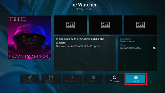 The Watcher Kodi Addon