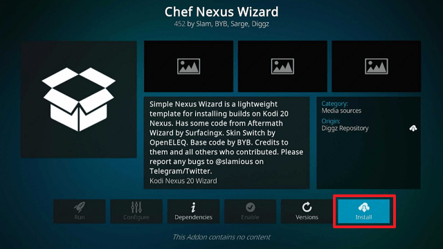 Planet Diggz Kodi Build