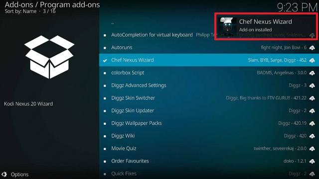 Planet Diggz Kodi Build