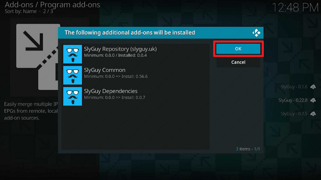 Samsung TV Plus Kodi Addon