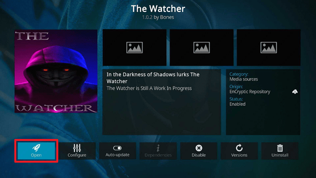 The Watcher Kodi Addon