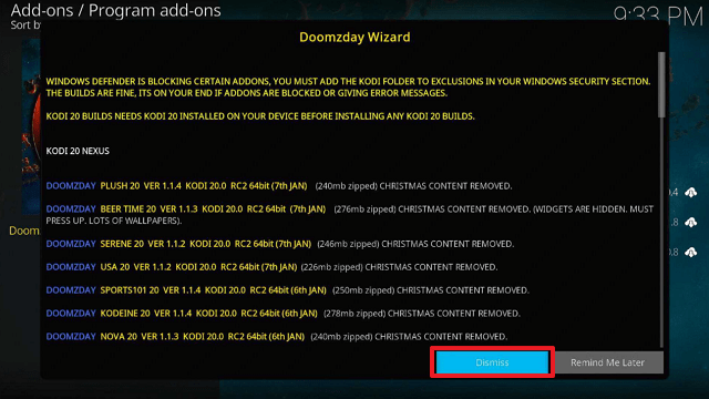 Smokin Kodi Build