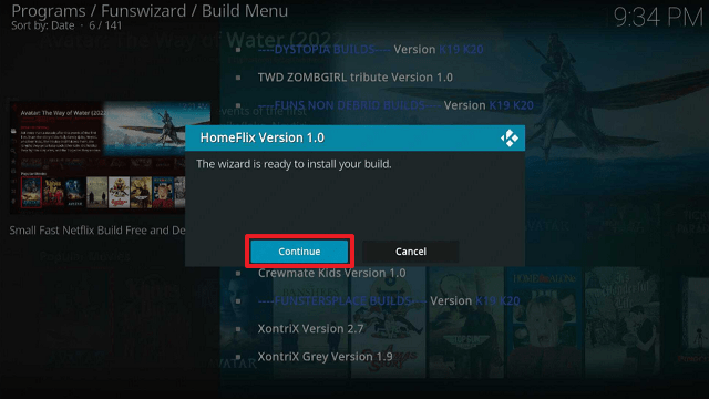 HomeFlix Kodi Build