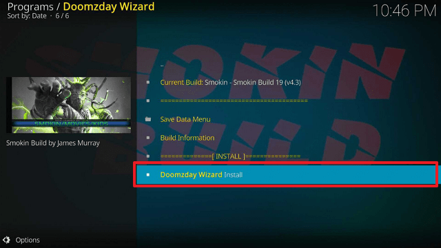 Smokin Kodi Build