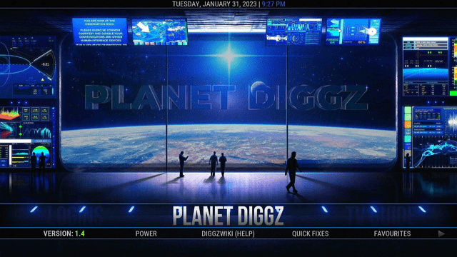 Planet Diggz Kodi Build
