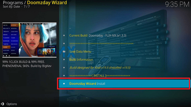 Flix-MX Kodi Build