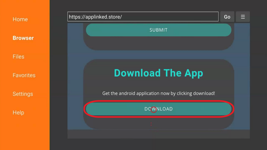 Install AppLinked on my Firestick step 15