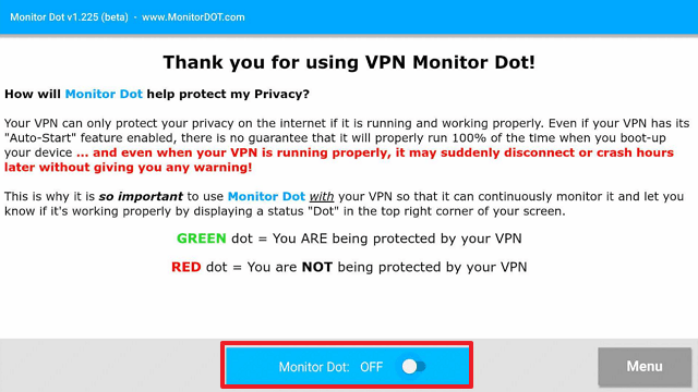 VPN Monitor Dot