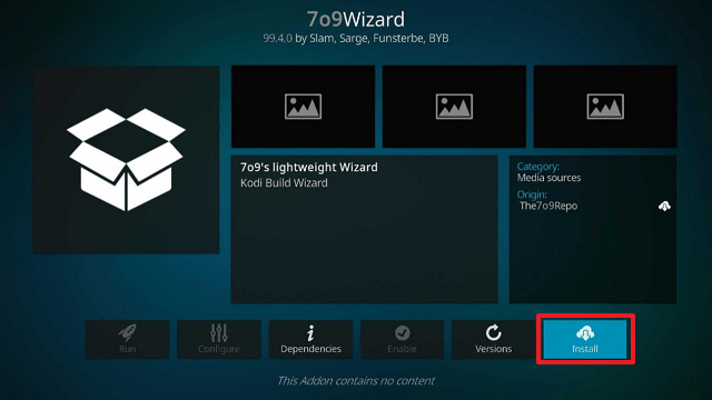Serenity Kodi Build
