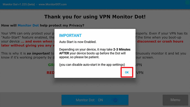 VPN Monitor Dot