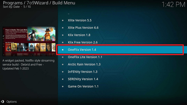 OneFlix Kodi Build