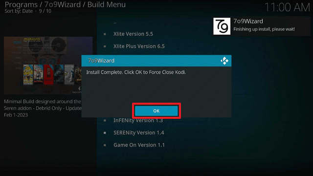 Serenity Kodi Build