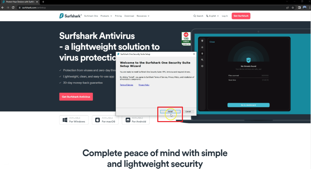 Surfshark Antivirus