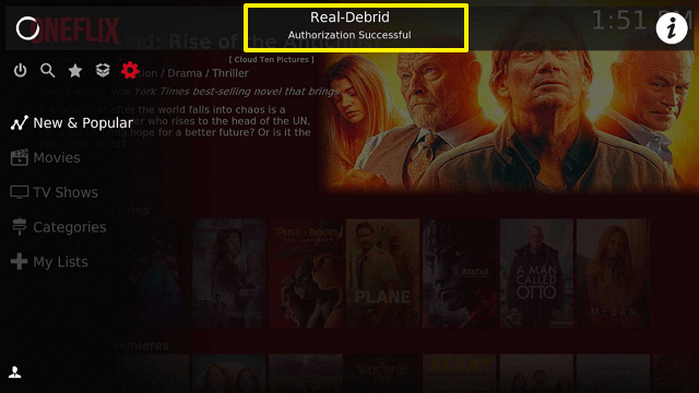 Use OneFlix Kodi Build With Real-Debrid