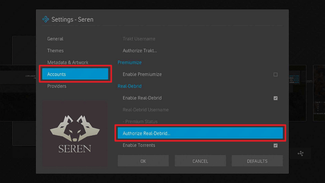 Use Serenity Kodi Build With Real-Debrid