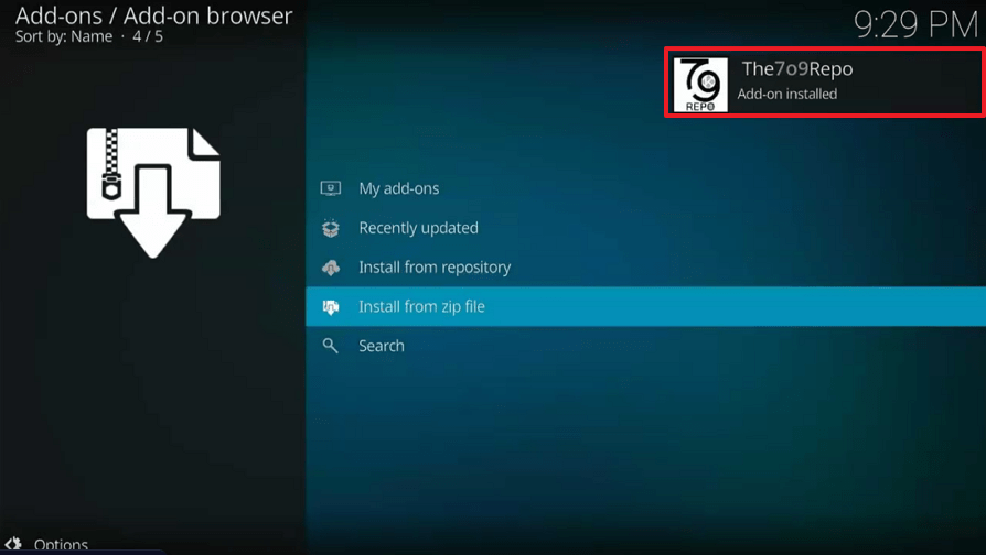 Estuary Switch Kodi Build
