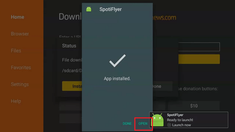 Install Spotiflyer  on Firestick
