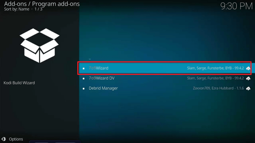 Estuary Switch Kodi Build
