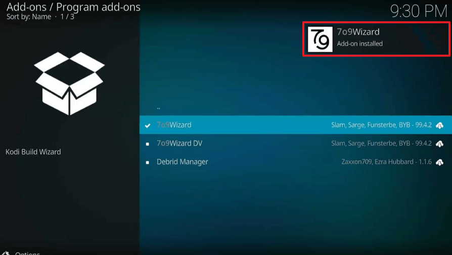Estuary Switch Kodi Build