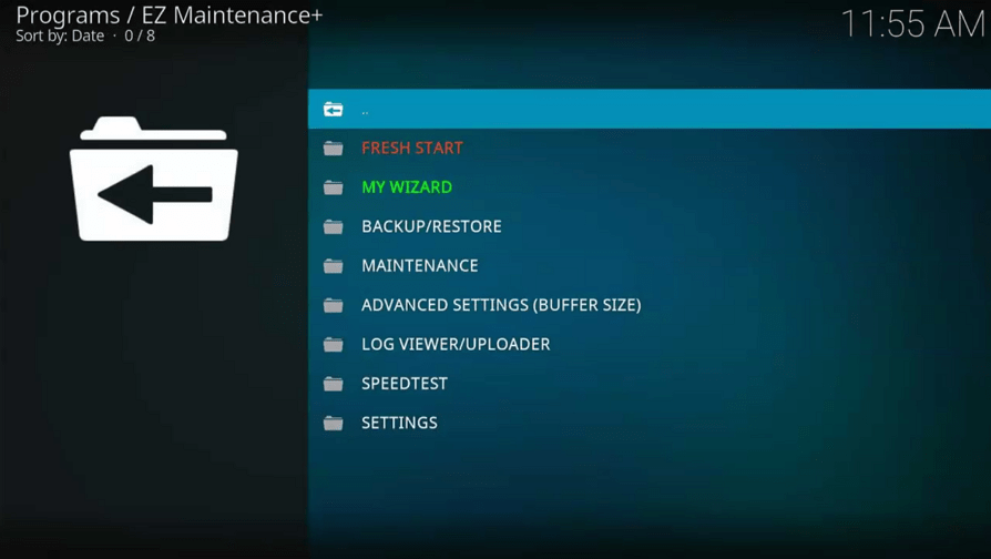 EZ Maintenance Kodi Addon
