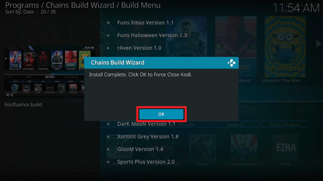 Xontrix Kodi Build