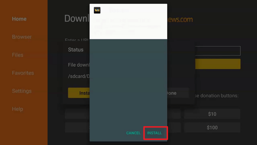 Install YouCine on Firestick