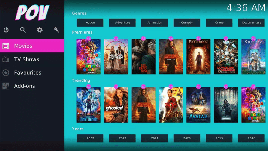 POVico Kodi Build on Firestick