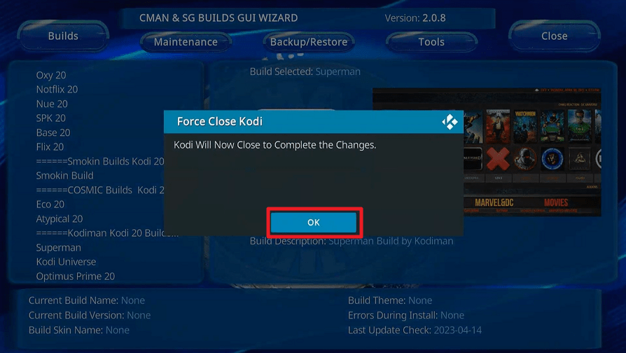 Superman Kodi Build on Firestick