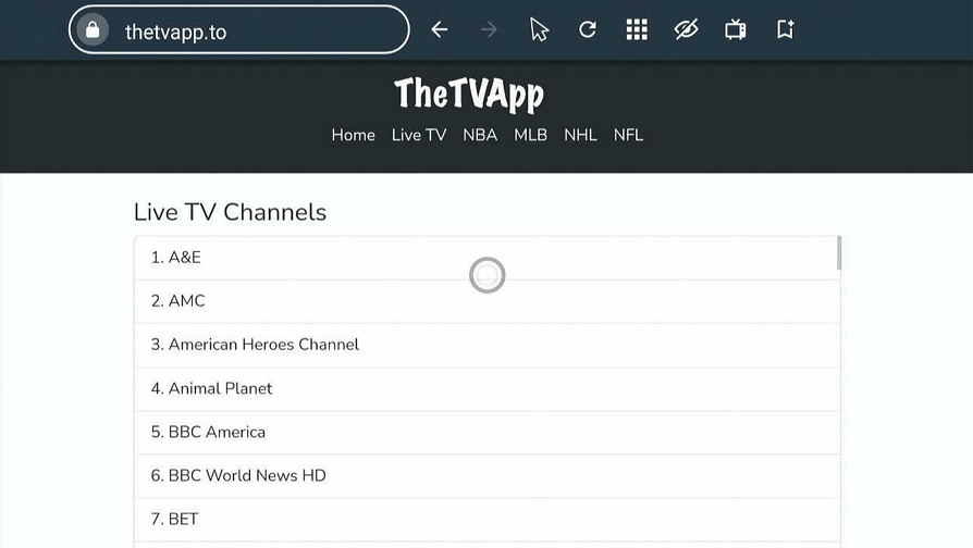 Access The TV App on Firestick/Android TV