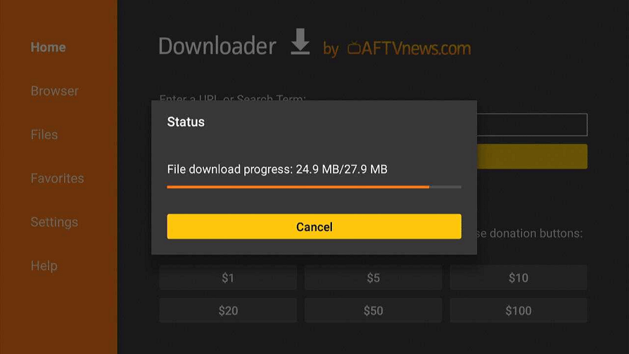 Install The Guradian on Firestick