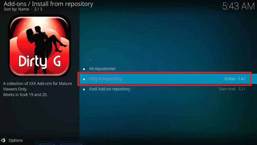 Video Devil Add-on on Firestick