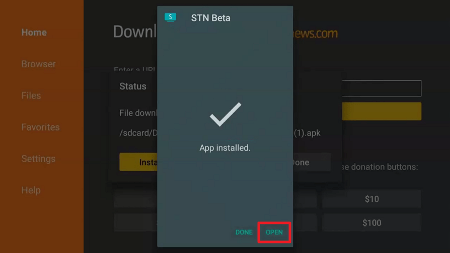 Install SmartTubeNext on Firestick