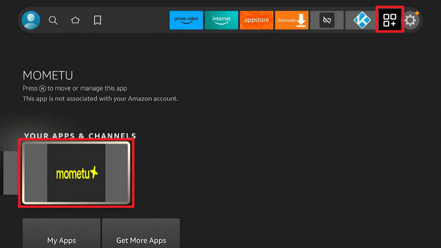Install Mometu on Firestick