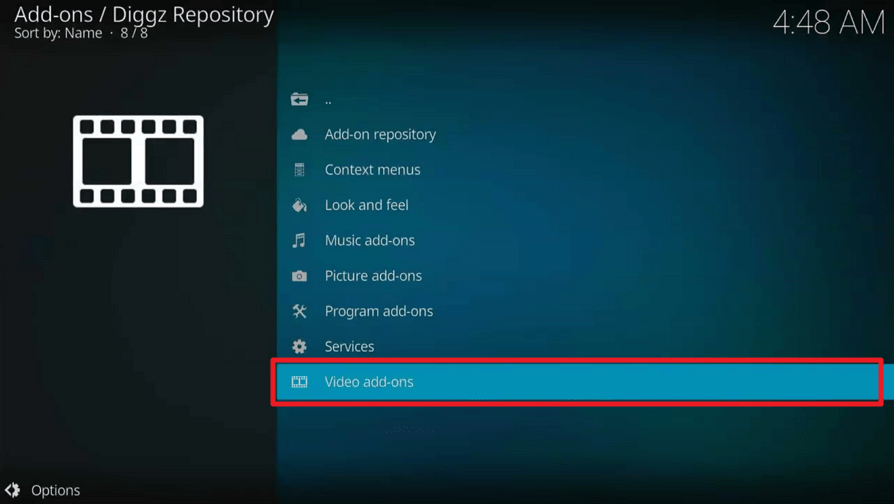 Full Match TV Kodi Addon