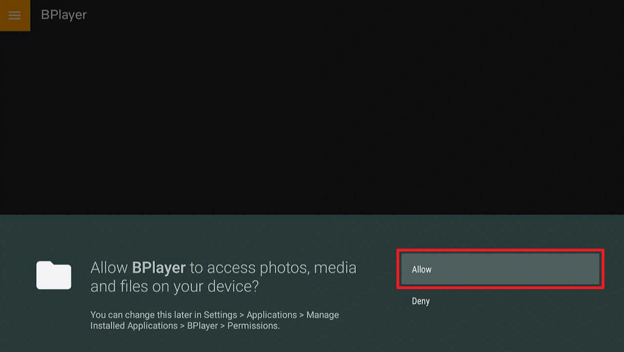 Install BPlayer on Firestick