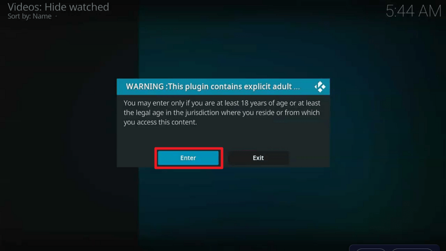 Video Devil Add-on on Firestick