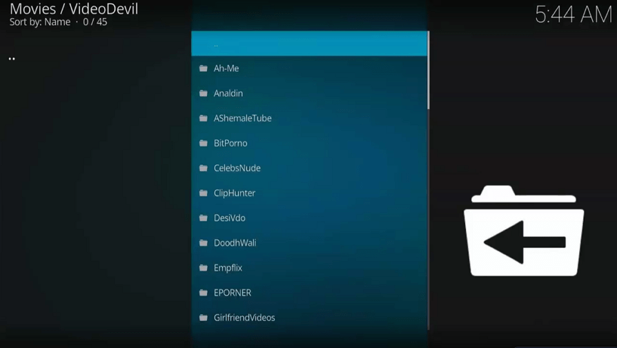 Video Devil Add-on on Firestick
