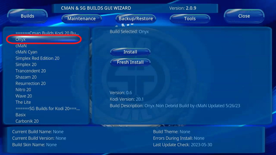 Onyx Kodi Build on Firestick/Android