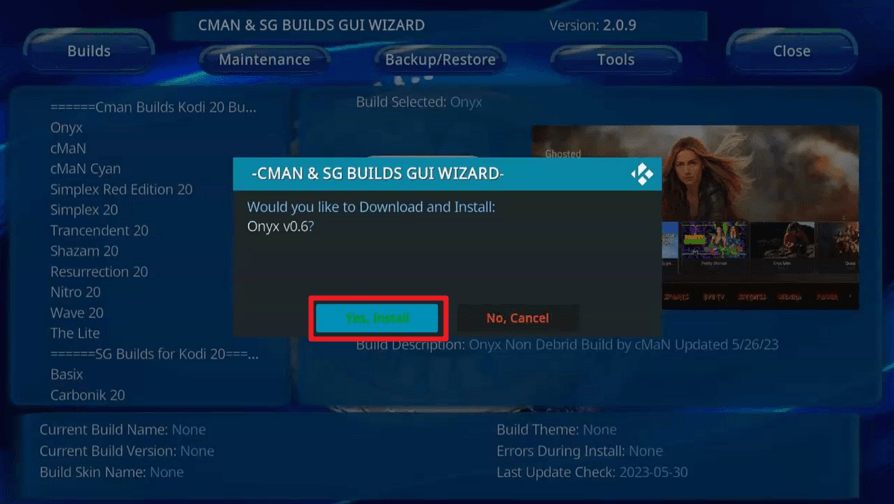 Onyx Kodi Build on Firestick/Android