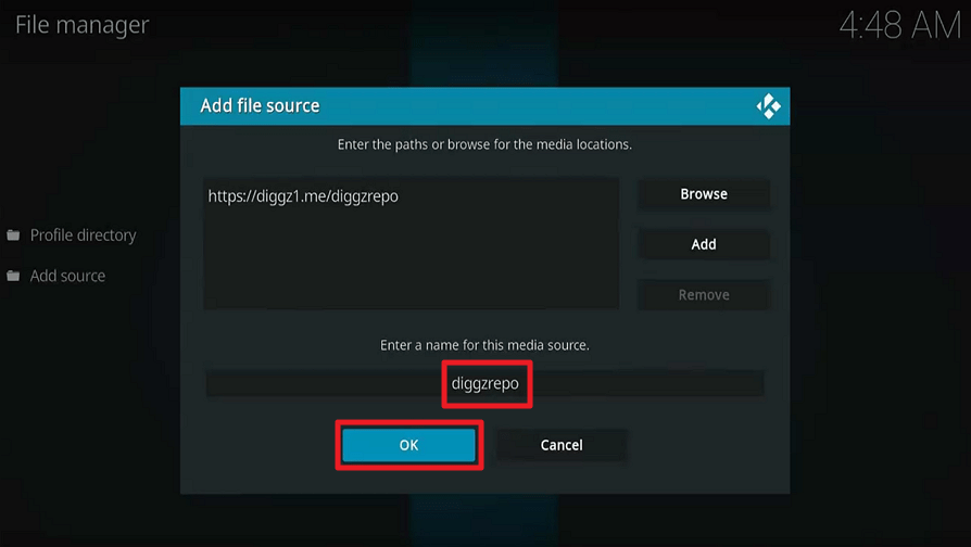 Full Match TV Kodi Addon